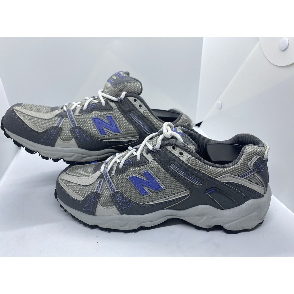 New Balance 410 Womens Shoes Size 8.5 B Wide WT410GB All Terrain Indigo Gray